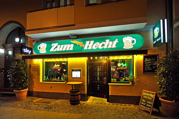 Gastst&auml;tte Zum Hecht, Berlin Charlottenburg, nahe Stuttgarter Platz